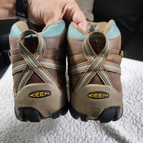 Keen Leather Hiking Boots  Keen Dry   womens size 10 - Picture 2 of 6